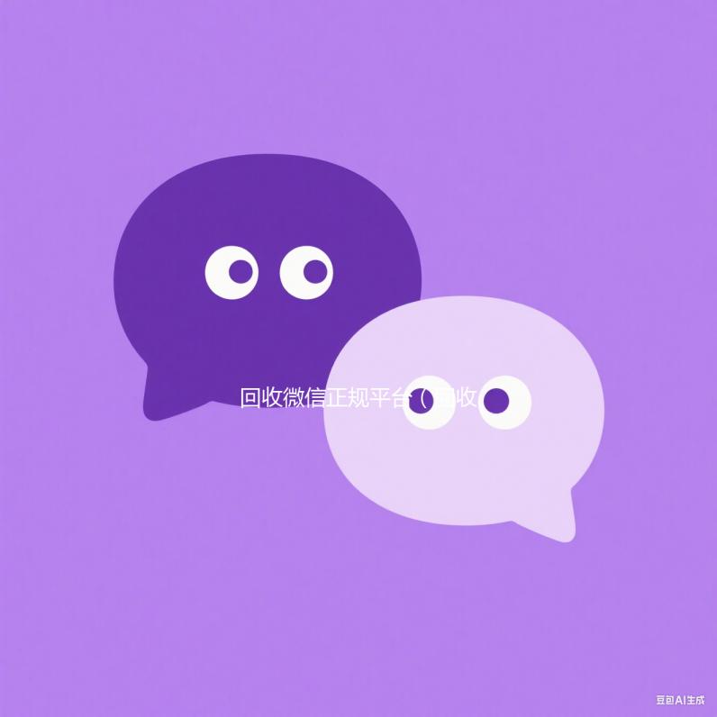 回收微信正规平台（回收微信的平台）